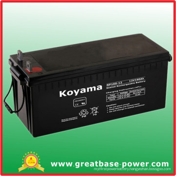 160ah 12V Power Battery AGM Battery Lead Acid Accumulator Battery